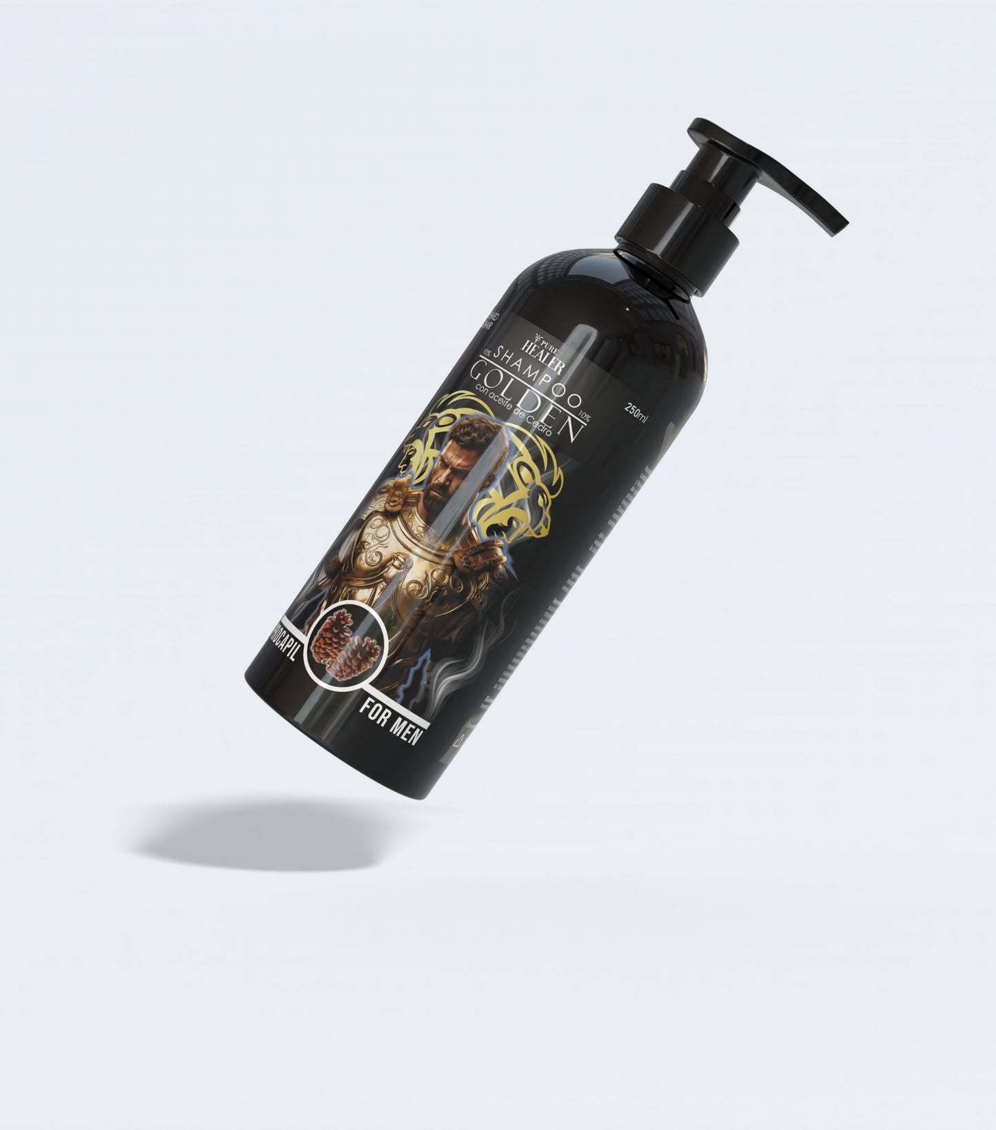 Shampoo Golden Minoxidil & Procapil 10% Con Aceite de Cedro / 250ML