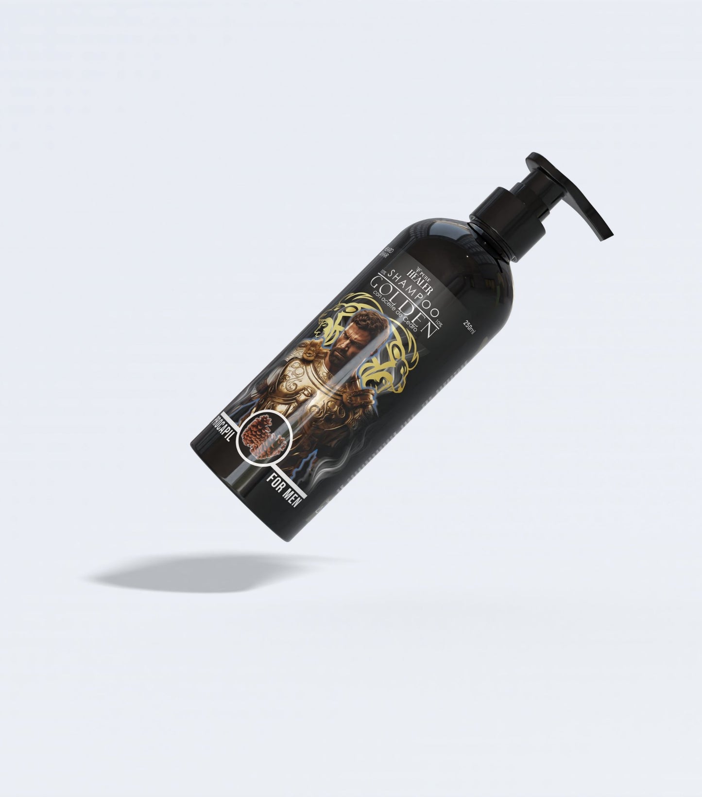 Combo Shampoo Golden / 250 ML & Cera Para Barba Glossy Style Beard / 99ML