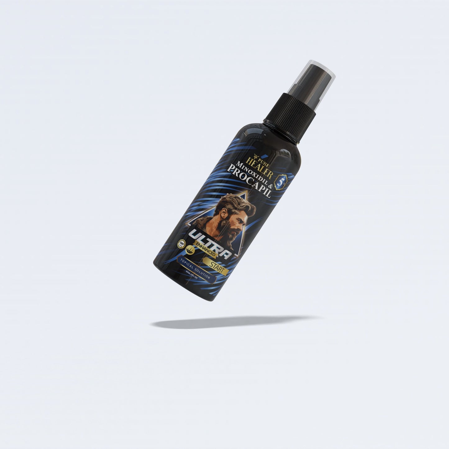 Minoxidil Star X2 5% Cabello y Barba Ultra Mejorado / 60ML