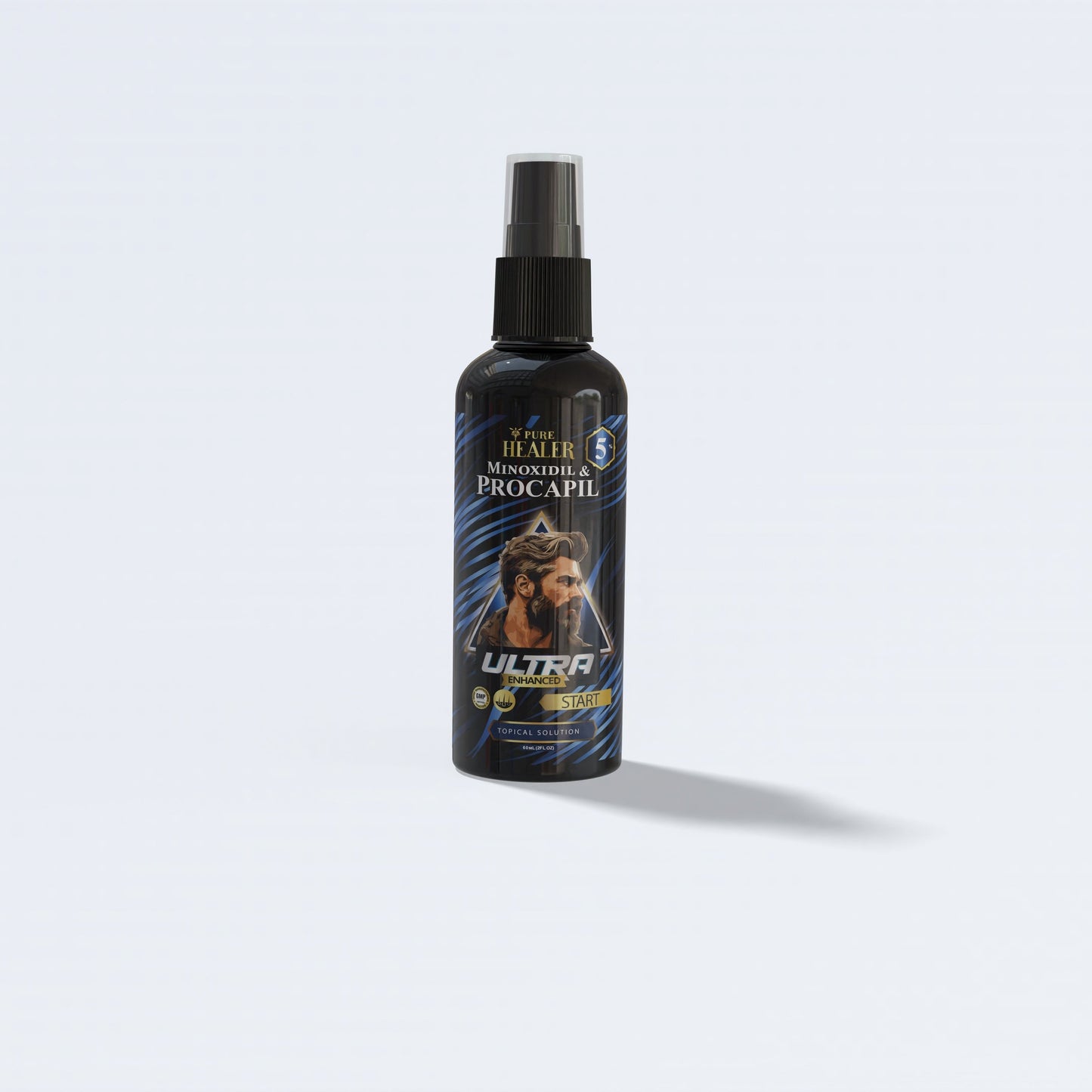 Minoxidil Star X2 5% Cabello y Barba Ultra Mejorado / 60ML