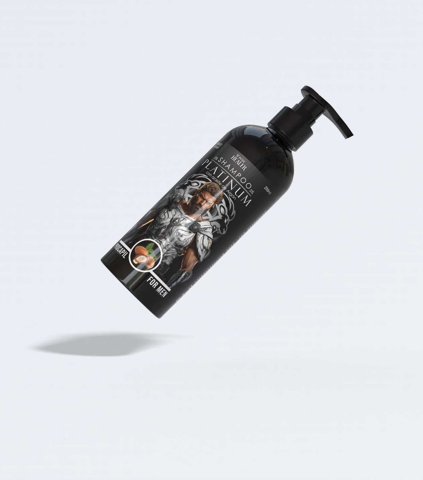 Shampoo Platinum Minoxidil & Procapil 5% Con Aceite de Argan / 125ML